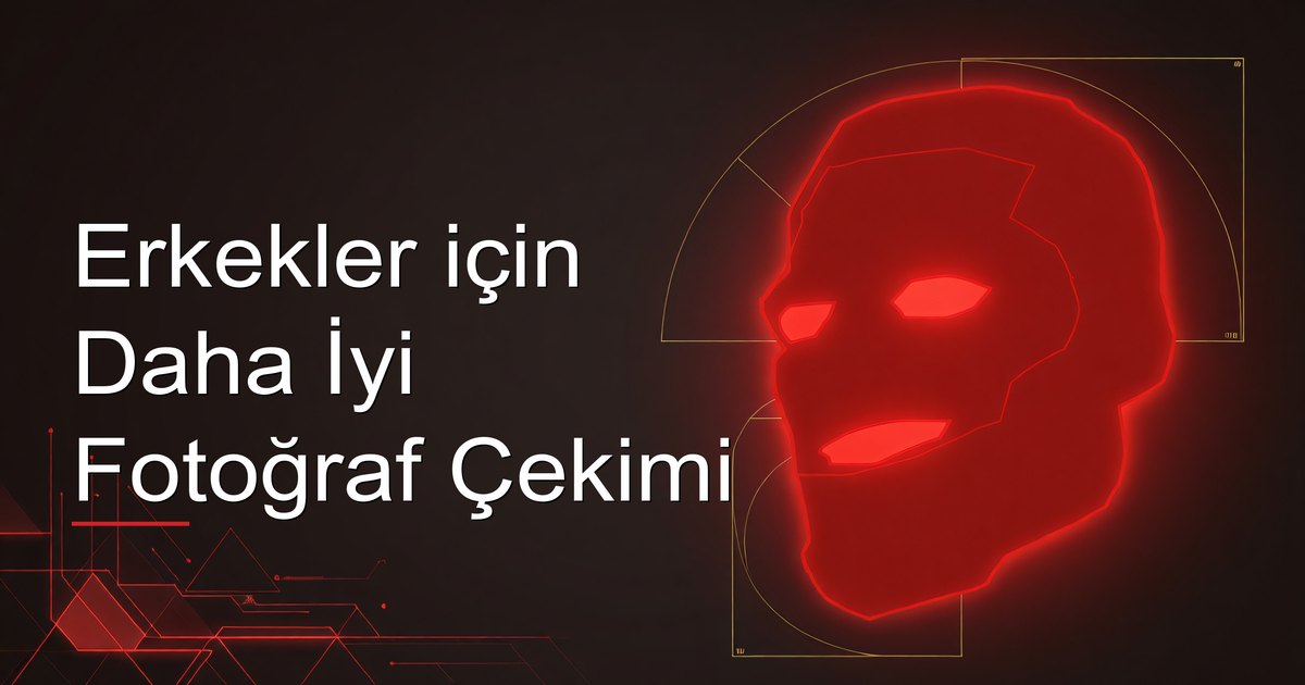Erkekler için Daha İyi Fotoğraf Çekimi