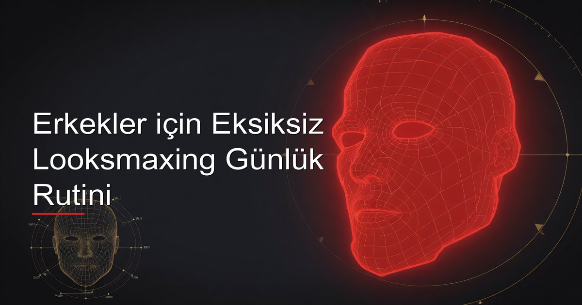 Erkekler için Eksiksiz Looksmaxing Günlük Rutini