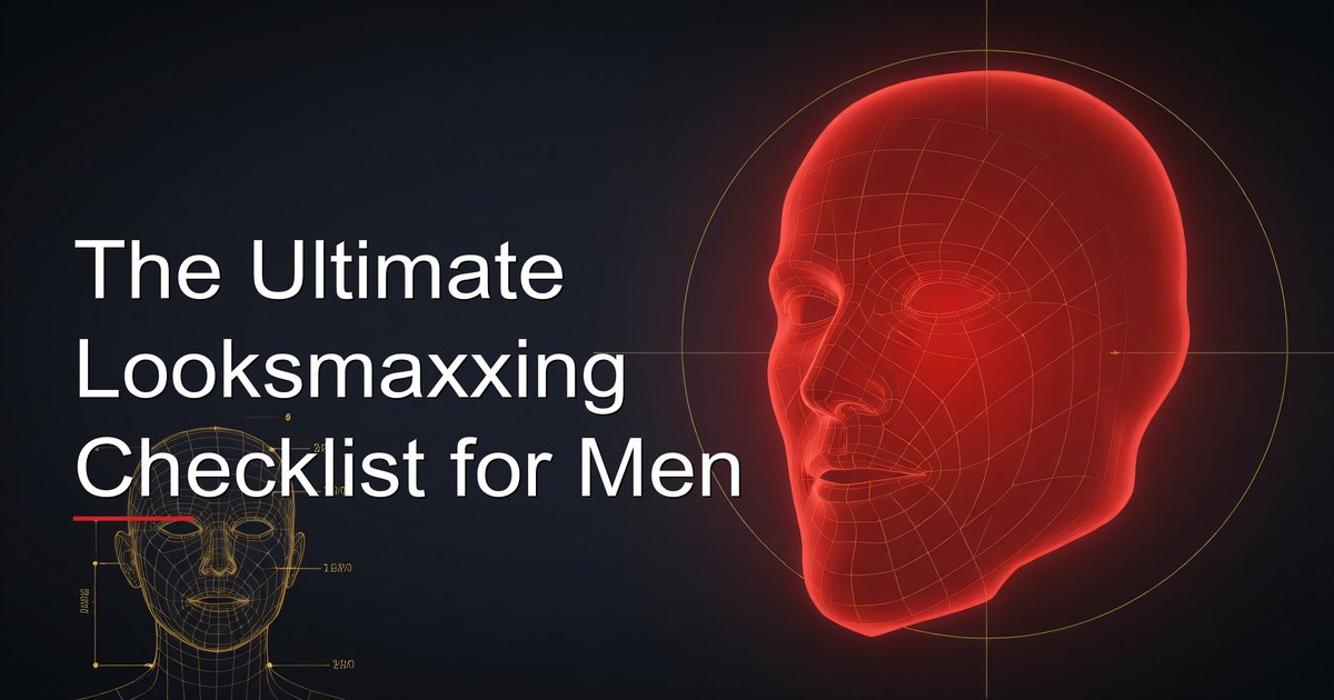 Erkekler için Ultimate Looksmaxxing Checkliste