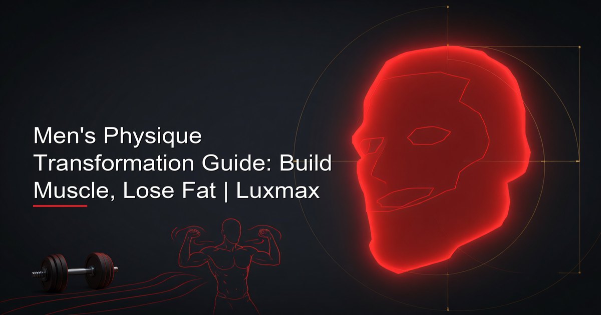 Men's Physique Transformation Guide: Build Muscle, Lose Fat | Luxmax