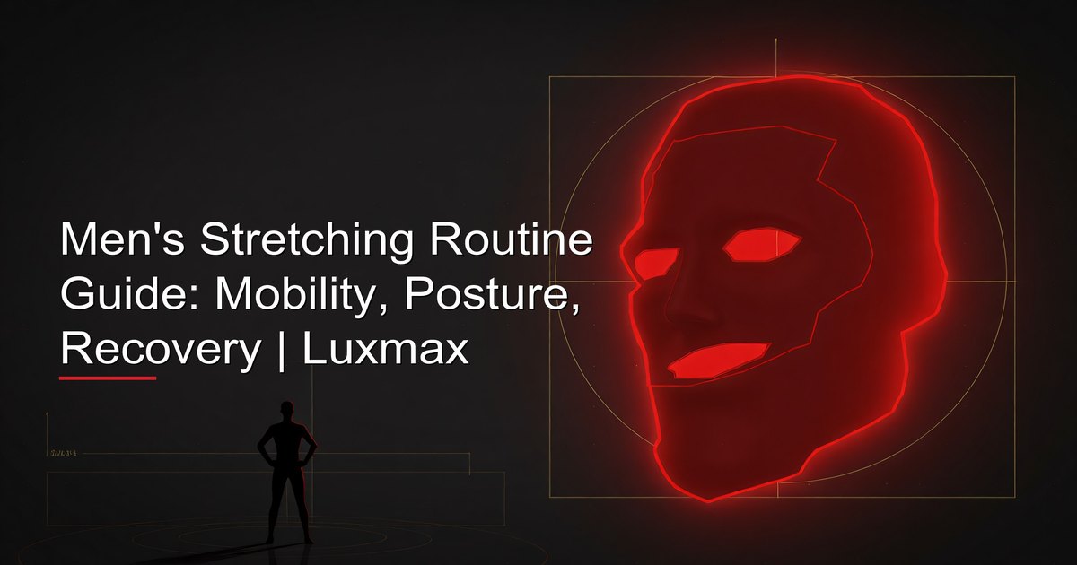 Men's Stretching Routine Guide: Mobility, Posture, Recovery | Luxmax