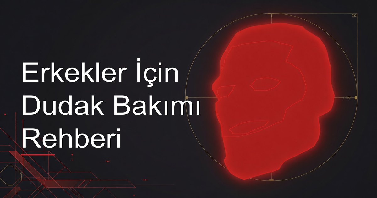 Erkekler İçin Dudak Bakımı Rehberi