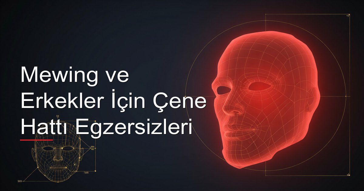Mewing ve Erkekler İçin Çene Hattı Egzersizleri