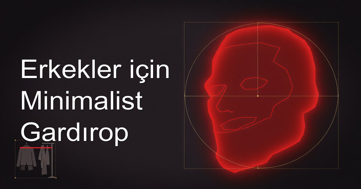 Erkekler için Minimalist Gardırop