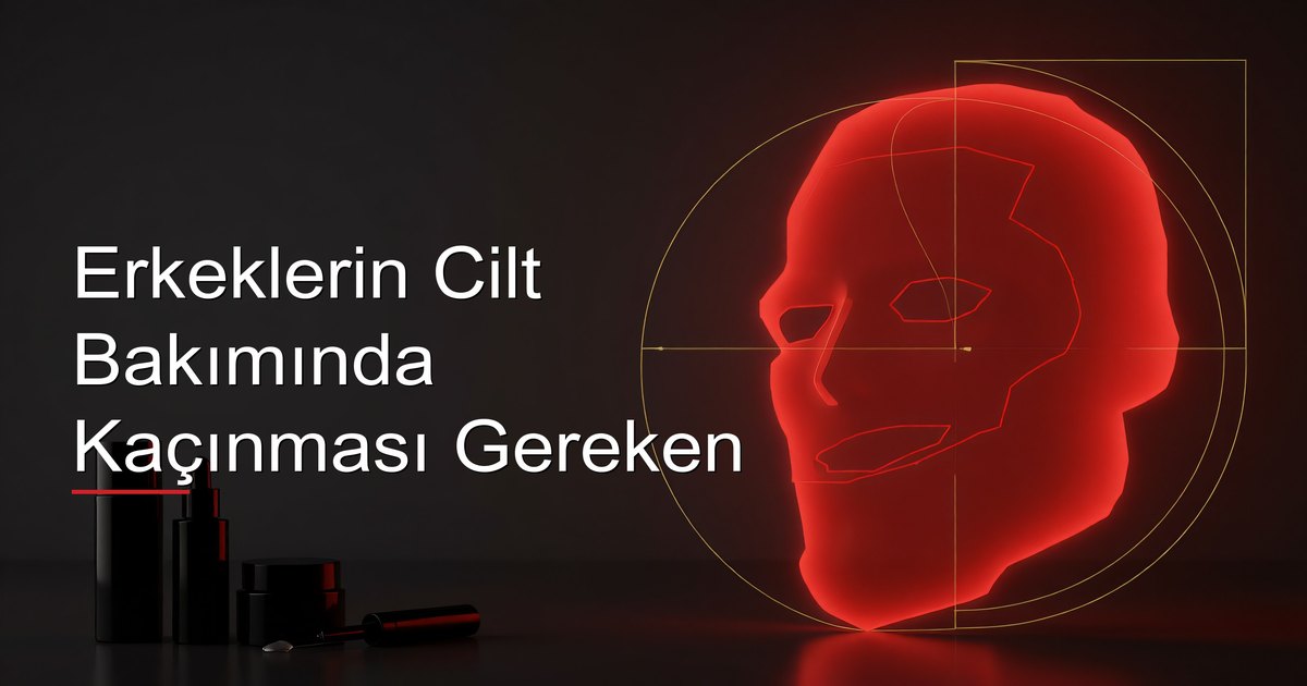Erkeklerin Cilt Bakımında Kaçınması Gereken