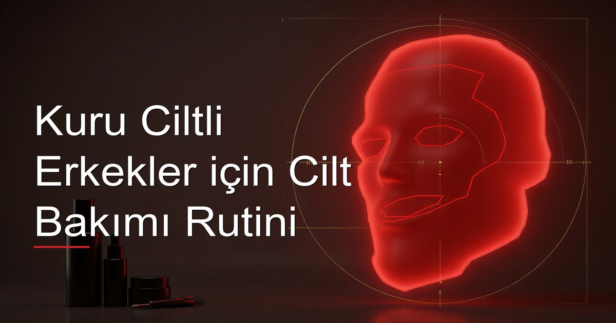 Kuru Ciltli Erkekler için Cilt Bakımı Rutini