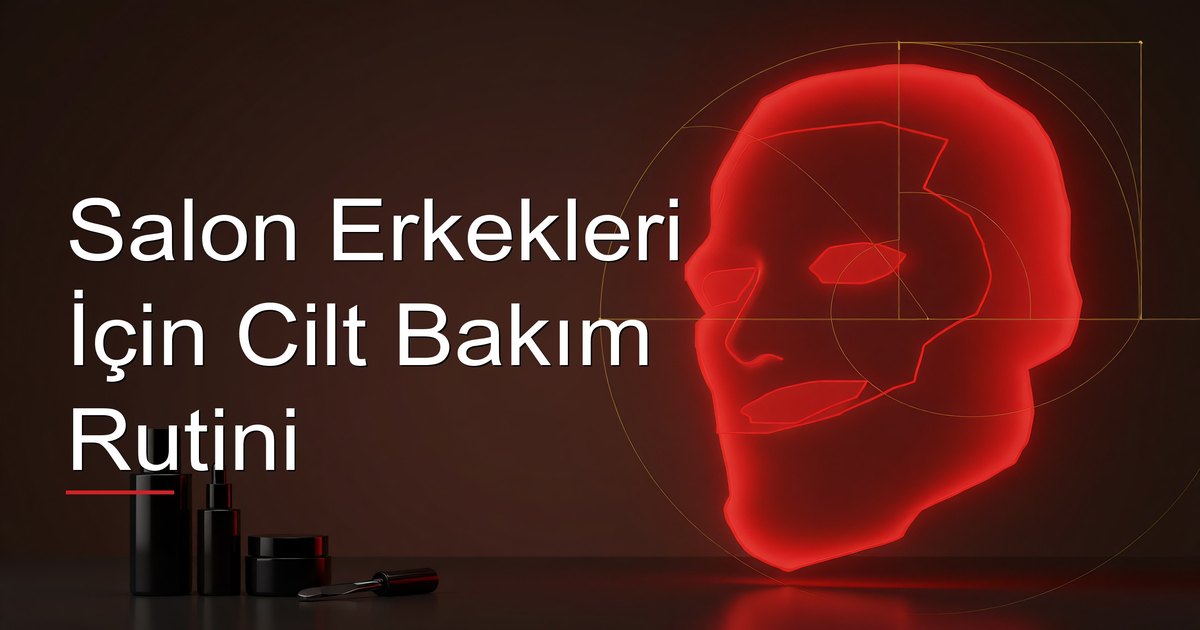 Salon Erkekleri İçin Cilt Bakım Rutini