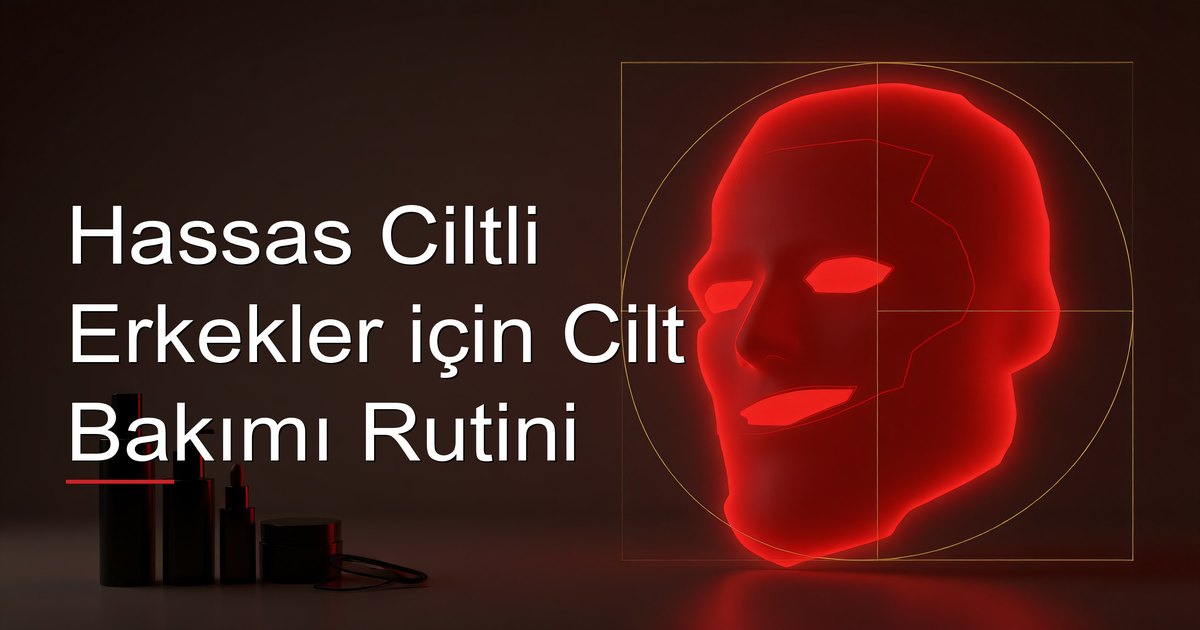 Hassas Ciltli Erkekler için Cilt Bakımı Rutini