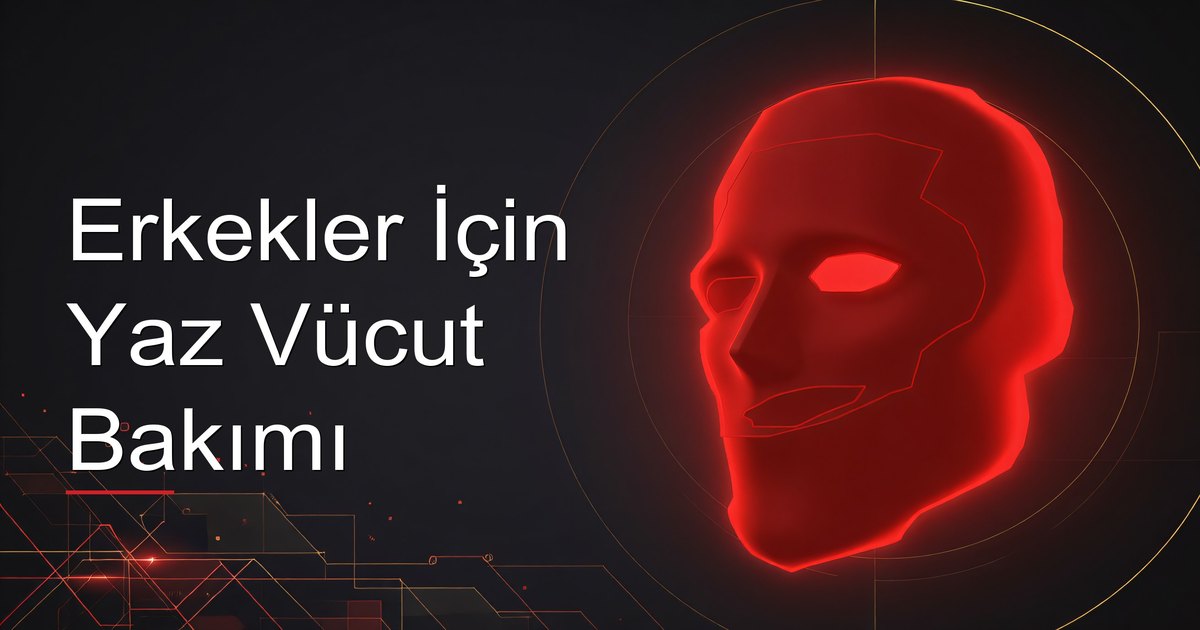 Erkekler İçin Yaz Vücut Bakımı