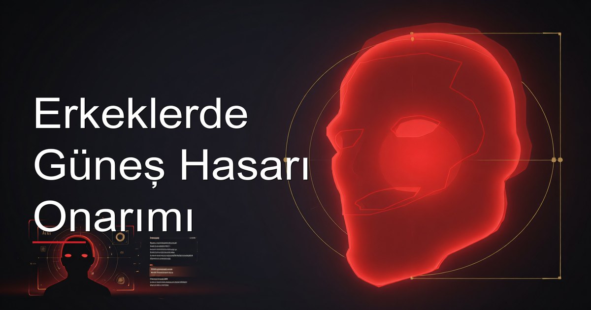 Erkeklerde Güneş Hasarı Onarımı