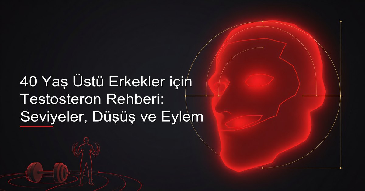 Sağlık ölçümlerini inceleyen 40 yaş üstü erkek — testosteron seviyelerini anlamak, orta yaşta enerji, güç ve canlılığı korumanın anahtarıdır