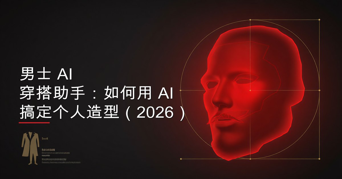 男士 AI 穿搭助手：如何用 AI 搞定个人造型（2026）