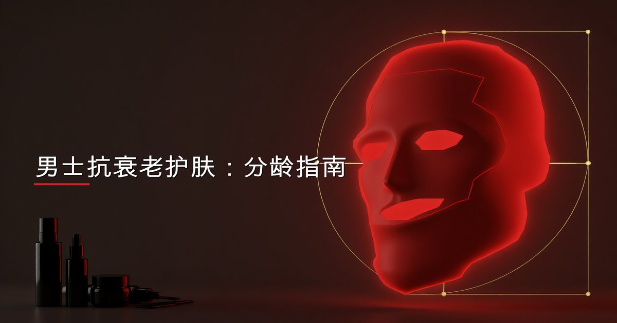男士抗衰老护肤：分龄指南