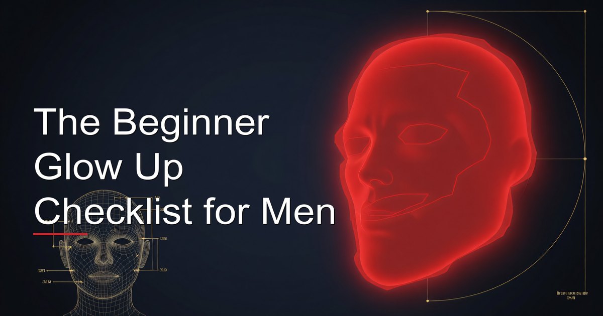The Beginner Glow Up Checklist for Men