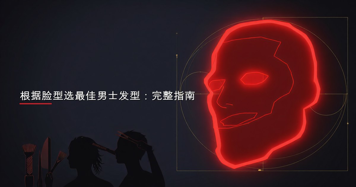 根据脸型选最佳男士发型：完整指南
