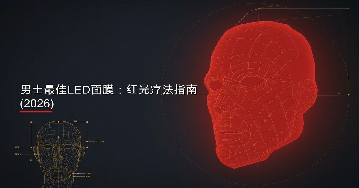 男士最佳LED面膜：红光疗法指南 (2026)