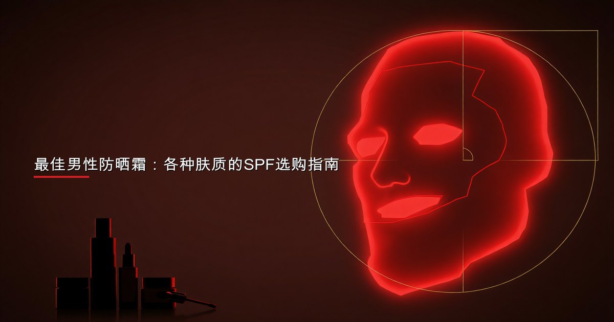 男子根据自己肤质挑选防晒产品