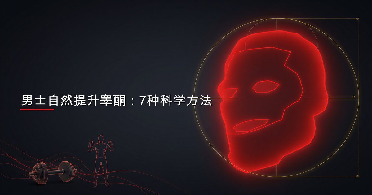 男士自然提升睾酮：7种科学方法
