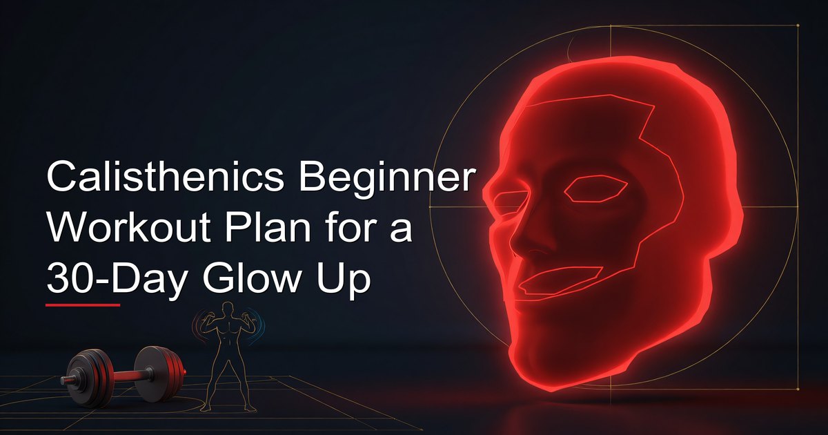Calisthenics Beginner Workout Plan for a 30-Day Glow Up