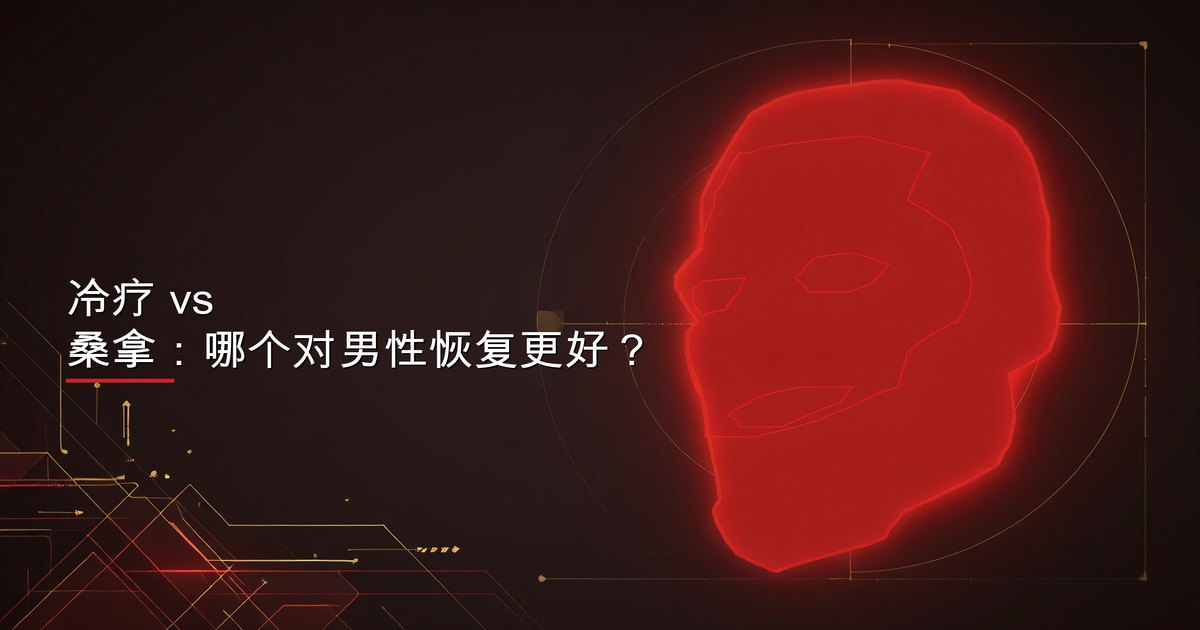 男性比较冷水浸泡和桑拿以获得恢复和健康益处