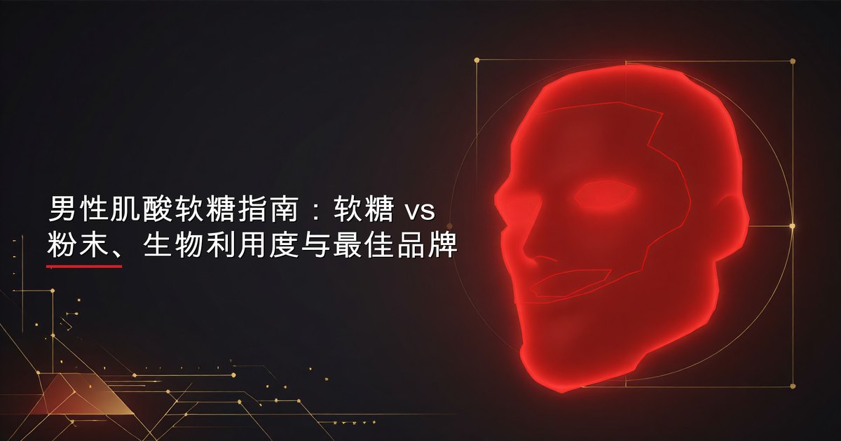 男性肌酸软糖指南：软糖 vs 粉末、生物利用度与最佳品牌