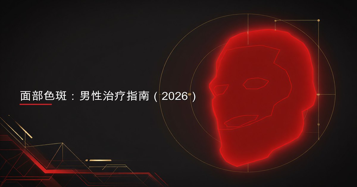 面部色斑：男性治疗指南（2026）