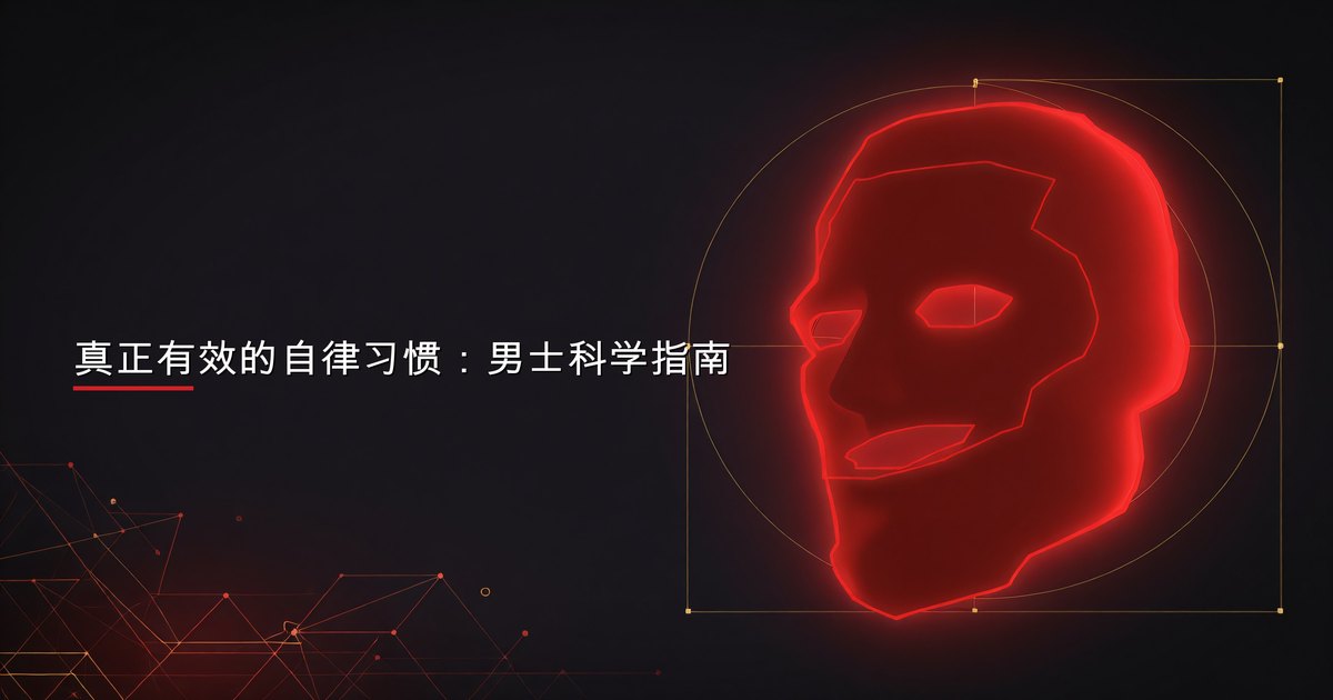 真正有效的自律习惯：男士科学指南