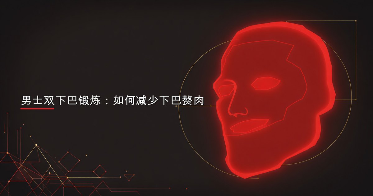 男士双下巴锻炼：如何减少下巴赘肉
