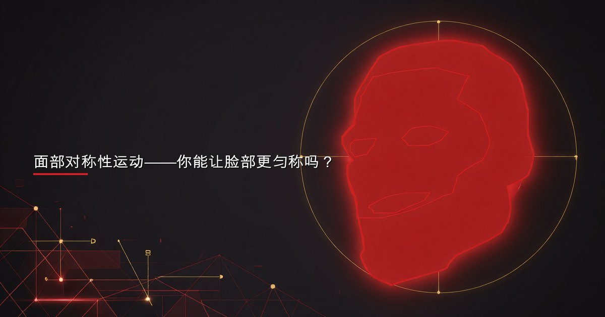 男性面部对称性运动指南