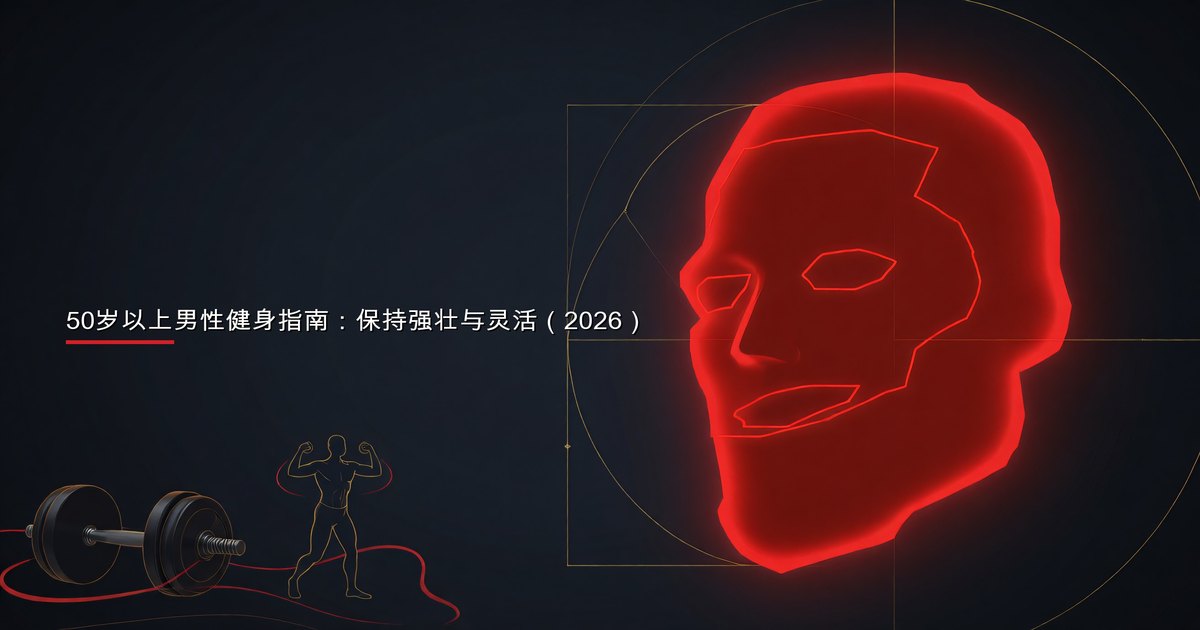 一名50岁以上男性以正确姿势进行健身训练