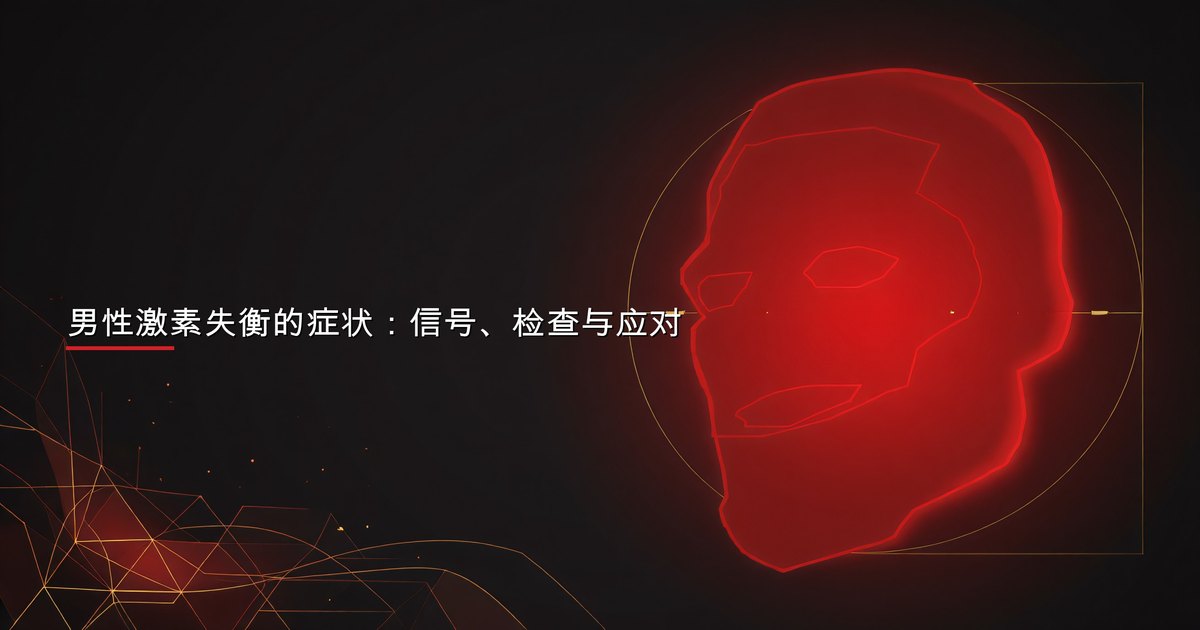 一名男性正在查看完整激素面板的化验结果——识别激素失衡的信号，是走向针对性治疗的第一步