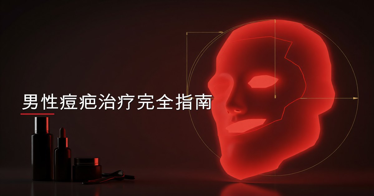 男性痘疤治疗完全指南