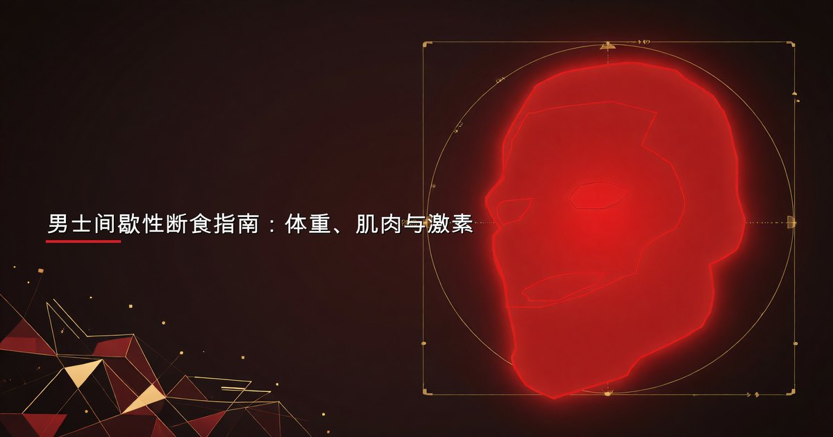 男性在第一餐前查看手表——以减脂、睾酮和身体组成为目标的男士间歇性禁食