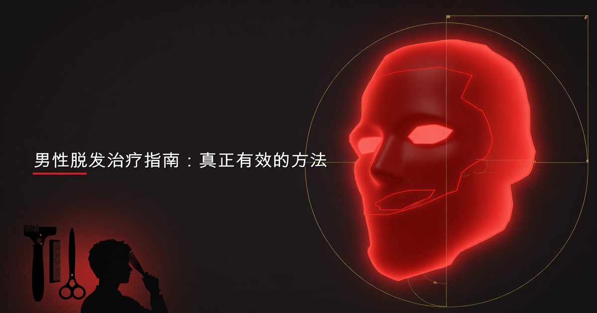 男性脱发治疗选项 — minoxidil、finasteride、植发与各类疗法对比