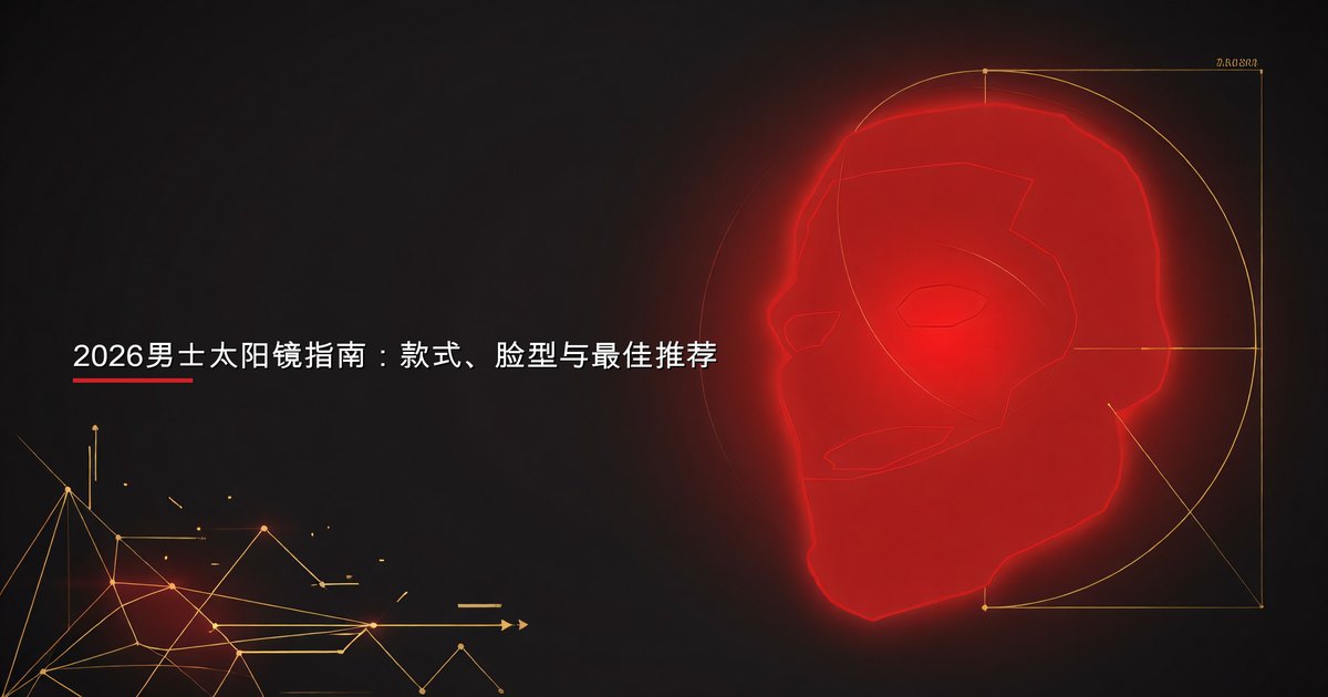 2026男士太阳镜指南——与不同脸型相配的多种镜框款式