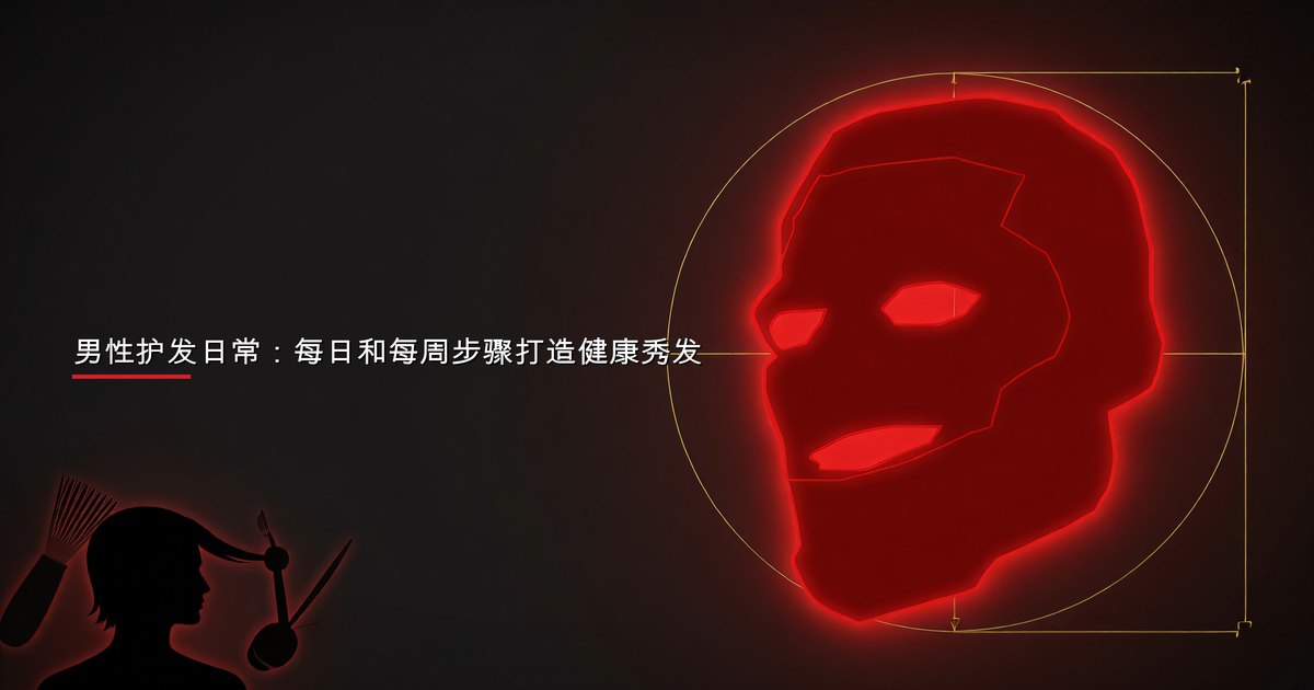 男性护发日常：每日和每周步骤打造健康秀发