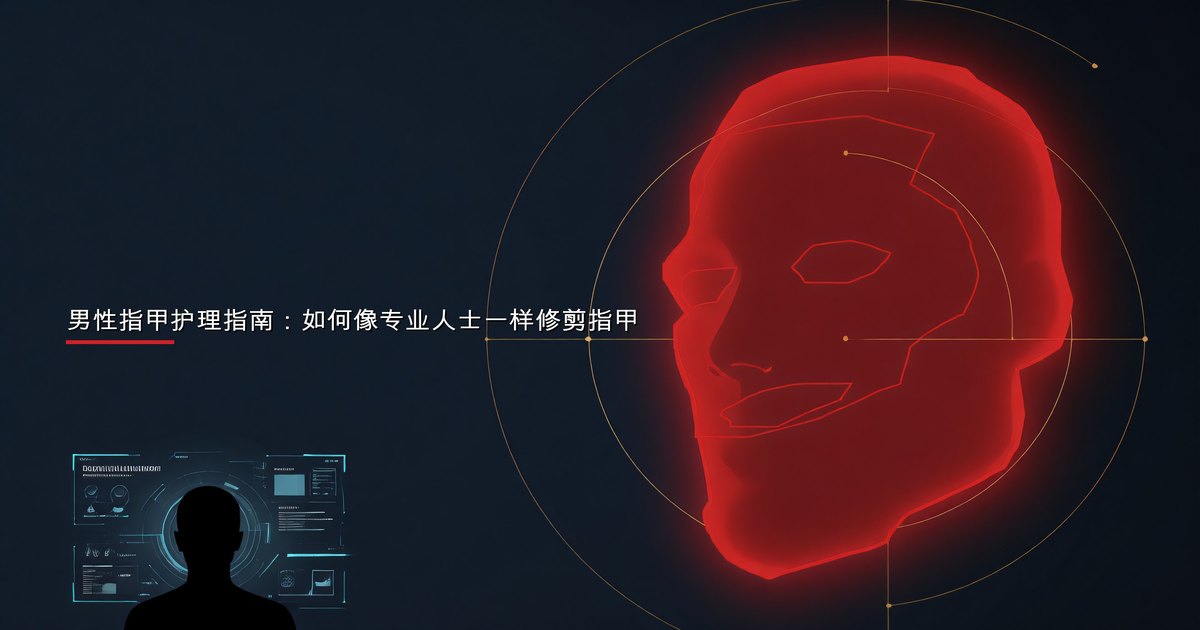 男性指甲护理指南：如何像专业人士一样修剪指甲