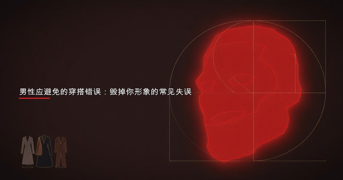 男性应避免的穿搭错误：毁掉你形象的常见失误
