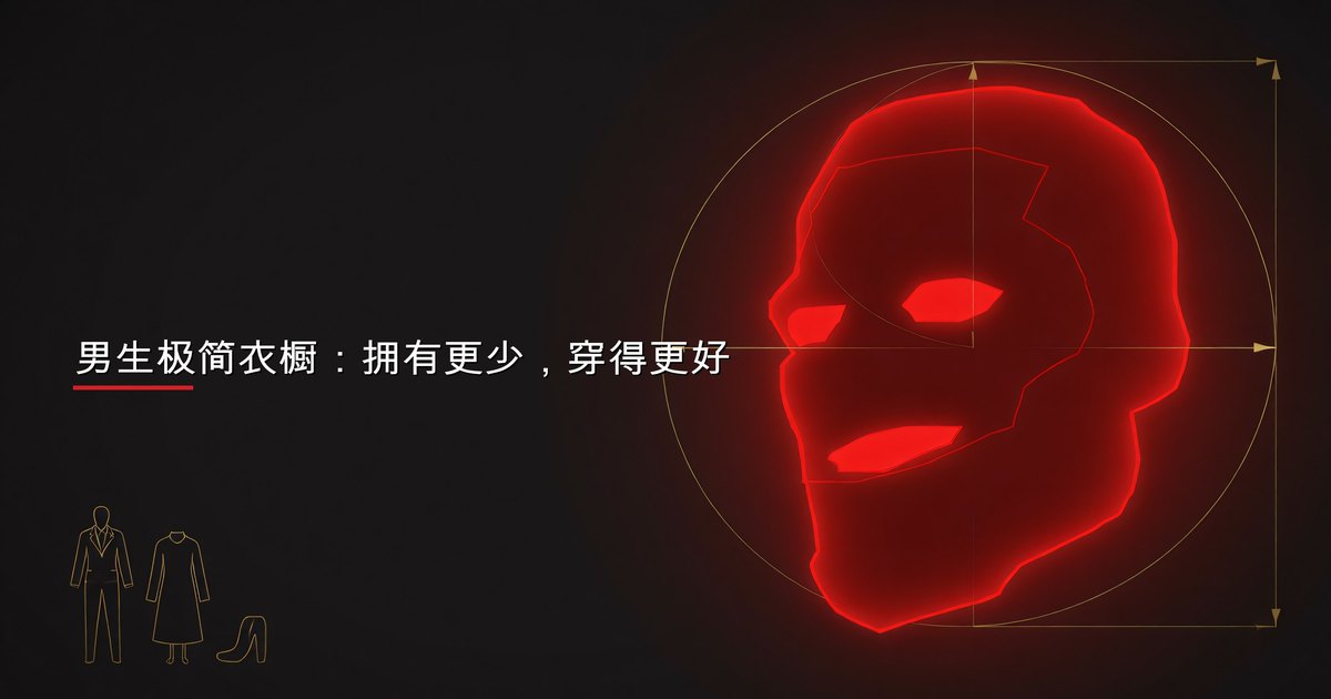 男生极简衣橱：拥有更少，穿得更好