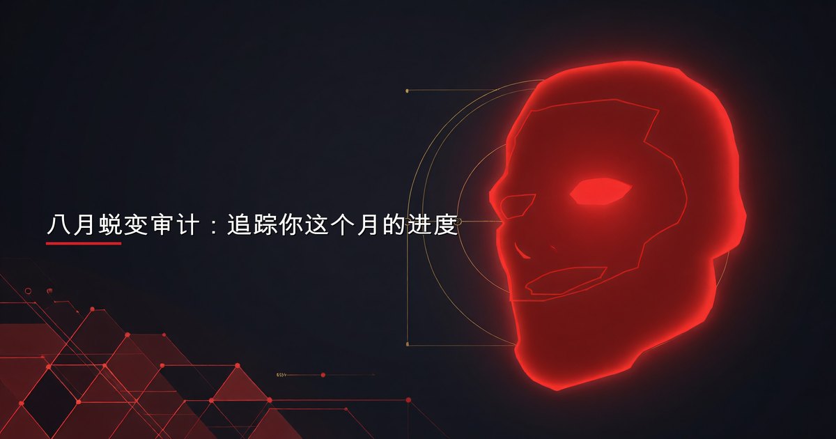 男士查看月度蜕变进度照片和审计日记