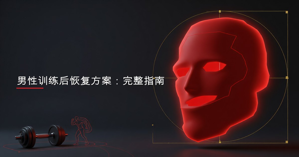 男性训练后恢复方案：展示营养时间、睡眠优化、主动恢复、补充剂组合和恢复时间线的完整指南