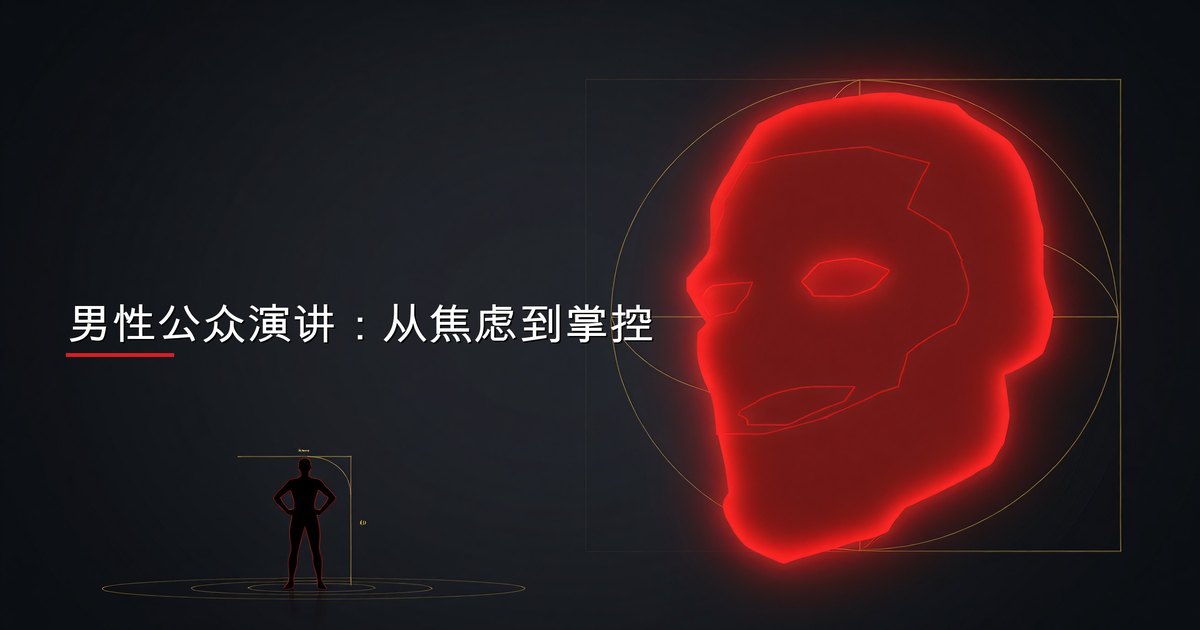 男性公众演讲：从焦虑到掌控