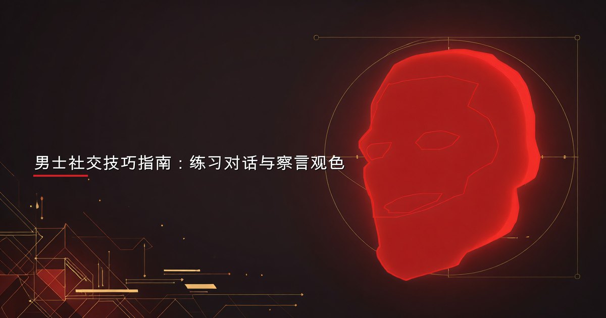 男士社交技巧指南：练习对话与察言观色