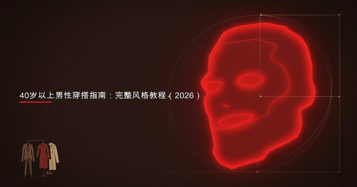 40岁以上穿着定制休闲装的精致男士