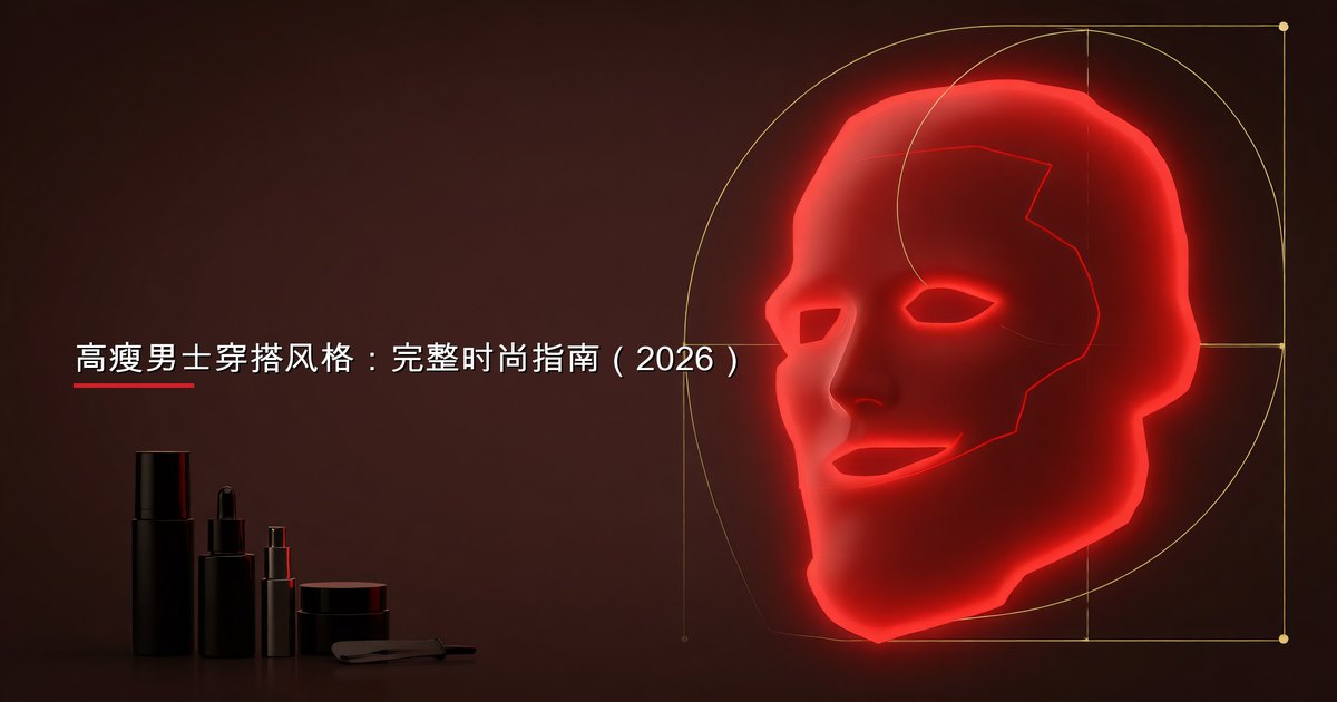 高瘦男士穿搭风格：展示合身规则、层次系统、比例策略和高瘦身材衣橱必备单品的完整时尚指南