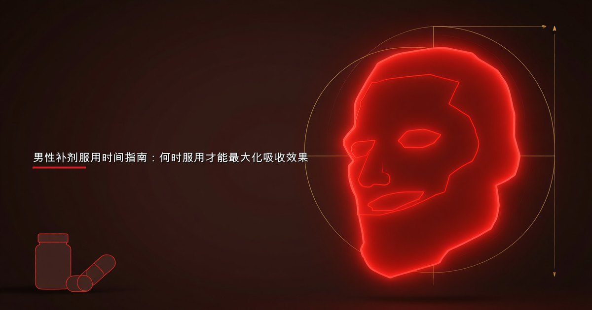 男性在厨房台面上将每日补剂分别放入早间和晚间药盒
