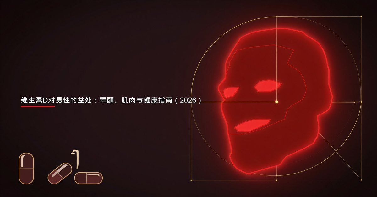 维生素D对男性的益处：睾酮、肌肉与健康指南（2026）