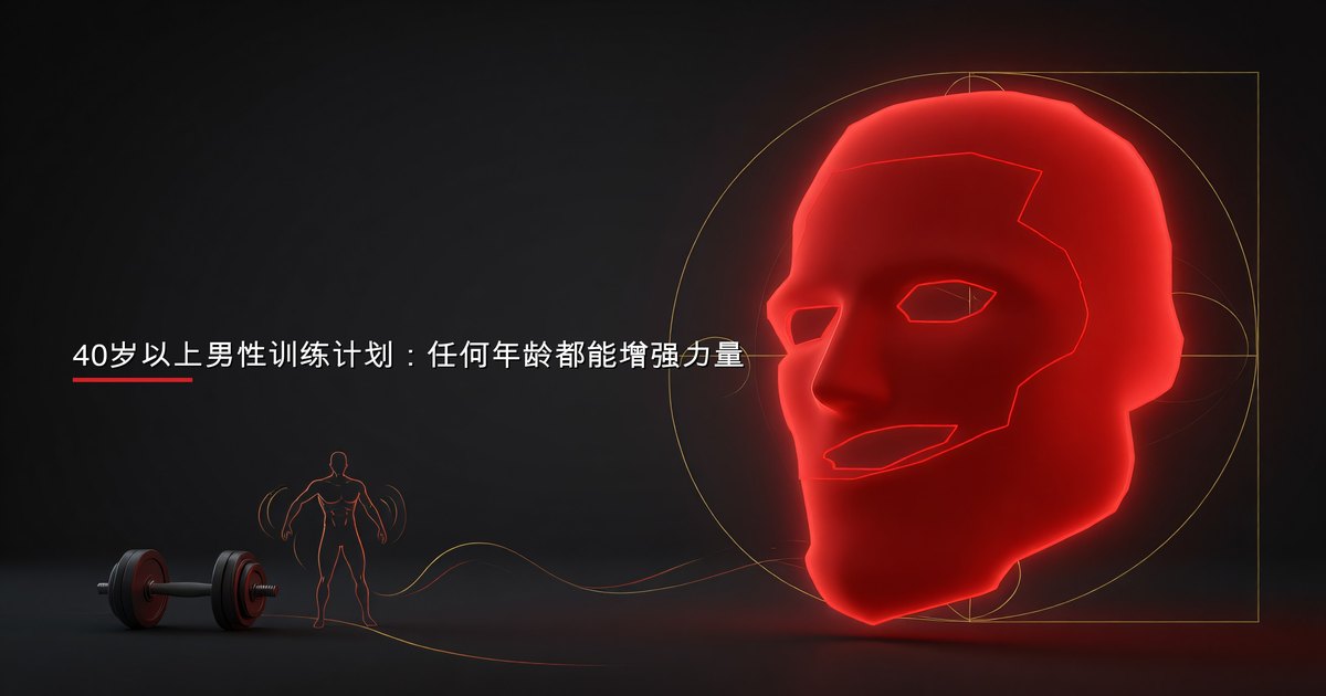 健身房中一名40岁以上男性以正确姿势完成复合举重动作